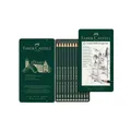 Produktbild: FABER CASTELL BLEISTIFT CASTELL 9000 12ER DESIGN SET IM METALLETUI NEU OVP