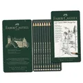 Produktbild: FABER CASTELL Bleistifte 12er Set Härtegrad 5B 4B 3B 2B B F HB H 2H 3H 4H 5H neu