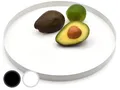 Produktbild: ® Deko Tablett Rund Ø 30 cm | Design Dekoteller und Dekotablett aus Metall We...