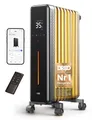 Produktbild: Dreo Ölradiator Energiesparend, 2000W Elektroheizung mit 9 Rippen, 3 Heizstufen, 4 Modi, 24h Timer, Überhitzungs-Kippschutz, Leiser Radiator Heizung Elektrisch mit Thermostat, OH521