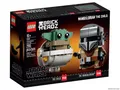 Produktbild: LEGO® 75317 Der Mandalorianer und das Kind I Star Wars BrickHeadz Mando & Grogu