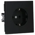 Produktbild: Jung LS1520KISWM Schuko Steckdose mit Berührungsschutz Graphitschwarz Matt Serie LS