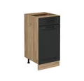 Produktbild: Vicco Unterschrank R-Line, Anthrazit Landhaus/Goldkraft Eiche, 40 cm ohne Arbeitsplatte