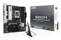Produktbild: ASUS AMD B850 mATX motherboard PCIe 5.0 3xM.2 1xHDMI 1xDisplayPort - Mainboard -