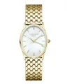 Produktbild: Rosefield Oval Damenuhr mit goldfarbenem Edelstahl-Armband 29mm