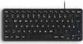 Produktbild: Perixx PERIBOARD-416 DE kabelgebunden USB Mini Tastatur mit 4 Hubs schwarz - Kompakte und leise Tastatur mit USB-Hubs PERIBOARD-416 ist eine Mini-Tastatur mit Scherenschalter und elegantem Design. Die perfekte Ergänzung für Ihren PC oder Laptop. Aufgrund des kompakten Designs dieser Tastatur nimmt sie nicht viel Platz auf Ihrem Schreibtisch ein. Geformte Tasten Bequeme - geformte Tasten - die der Form Ihrer Fingerspitzen entsprechen. Der Tastenmechanismus sorgt für eine leise und vertraute Schreiberfahrung. Anschlüsse Mit den integrierten Anschlüssen des PERIBOARD-416 können Sie vier weitere Geräte an Ihren Computer oder Laptop anschließen - wie z. B. USB-Sticks - Mäuse - Kartenleser - Tastaturen und mehr. Entspricht den USB 2.0-Spezifikationen. Ultradünne Scherentasten Optimierter Tastenabstand und Scherenschalter sorgen für Stabilität beim flüssigen und komfortablen Tippen. Die Tasten sind leise mit einem flachen Design - das mit jedem Desktop-Aufbau elegant aussieht. Verkabelte Verbindung (Standard-USB-Verbindung) Mini-Design Scherenmechanik-Tasten Eingebaute Anschlüsse (2 x USB, 2 x USB-C) Abmessungen: 28,5 x 11,6 x 2,1 cm Ergonomisch: Ja Trackball: Nein Touchpad: Nein Nummernpad: Nein Rückbeleuchtung: Nein USB-Hub: Ja Höhe Verpackung: 0,025 Hersteller-Nr.: PERIBOARD-416 EAN Code: 4049571010588 Breite Verpackung: 0,162 Gewicht: 0,518 Länge Verpackung: 0,312 Typ: Kabelgebunden Anschluss: USB Typ A Ursprungsland: China Hersteller: Perixx Zolltarifnummer: 8471606000 Sondermerkmal: Mini Tastaturlayout: DE Fa (57150P)