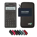 Produktbild: Casio fx-82MS 2nd Edition inkl. WYNGS Schutztasche Dunkelgrau - Wissenschaftlicher Taschenrechner - Basic Set