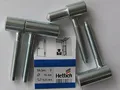 Produktbild: Hettich Einbohrband für Türen mit Holzzargen, 55 x ø 15 mm, 40 kg, Stahl verzinkt, 2 Stück, 89183