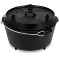 Produktbild: Feuertopf Ft9 Mit Füßen 7,5 Liter Gusseisen 36,5 X 23,5 X 33 Cm Dutch Oven - Petromax