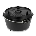 Produktbild: Petromax Feuertopf Dutch Oven Gusseisen Topf - 2,3 - 14,7 Liter MIT Füßen