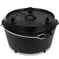 Produktbild: Petromax Dutch Oven Feuertopf FT9 Ofen Camping-Kochtopf Outdoor-Pfanne 7,5 L