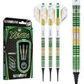 Produktbild: WINMAU Xenon 18 g Fass / 20 g Vollgewicht, weiche Spitze, 90% Wolfram- Professionelles Dart-Set mit Dart Flüge und Dart-Schäften