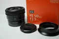 Produktbild: Sony FE 50 mm f/2,5 G Objektiv - E-Mount Vollformat in OVP
