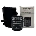Produktbild: Walimex 20795 Pro Automatik-Zwischenringsatz Makroringe Micro Four Thirds MFT