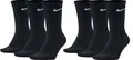Produktbild: Nike Unisex Trainingssocken Everyday Cushioned Crew Socks SX7664 6 Paar, Größe:42-46, Artikel:-010 black + 100 white