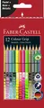 Produktbild: FABER-CASTELL 201569 - Buntstift Sonderfarbset, Colour Grip, 12er Etui