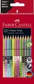 Produktbild: FABER-CASTELL 201569 Buntstift Colour GRIP - 12 Farben, Sonderfarbset