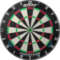 Produktbild: GOAT – Proscore FLX Starter-Dartboard, langlebiges Sisal, selbstheilend, minimale Abpraller, dünne Verdrahtung
