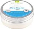 Produktbild: GREENDOOR Deo Creme Ohne Aluminium/Alkohol vegan 50ml – 6 Monatspack gegen Schweißgeruch, Bio Deodorant natürlich ohne Tierversuche, Naturkosmetik Aloe Vera, dezenter unisex Duft Deocreme Cremedeo