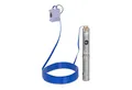 Produktbild: MSW Tiefbrunnenpumpe 6.000 l/h Tauchpumpe Wasserpumpe 370 W Edelstahl Brunnenpumpe 43 m