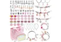 Produktbild: LuxusKollektion Ketten und Armband Set Mädchen Schmuck Basteln DIY Set ab 6-12 Jahre - Charm Armband Kit mit