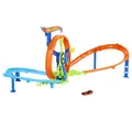 Produktbild: Hot Wheels Schnellstart- und Looping-Spielset mit Die-Cast-Spielzeugauto im M...