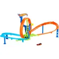 Produktbild: Hot Wheels Schnellstart- und Looping-Spielset mit Die-Cast-Spielzeugauto im Maßs