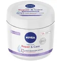 Produktbild: NIVEA Body Repair & Care Cream (400 ml Glas), Sensitive Feuchtigkeitscreme mit NIVEA DEEP FEUCHTIGKEITSERUM, Körpercreme mit stärkender Formel, Körpercreme für trockene Haut
