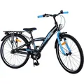 Produktbild: TPFSports Thombike Kinderfahrrad - Jungen - 24 Zoll - Rücktritt + Handbremse - 3 Gänge - Blau - Blau