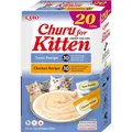 Produktbild: 4262365731395 INABA Kitten Chicken and tuna - Katze behandeln - 20x14g INABA