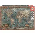 Produktbild: Educa Puzzle »HISTORISCHE WELTKARTE«, 8000 Puzzleteile, Puzzleteile