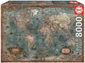 Produktbild: Educa Puzzle »HISTORISCHE WELTKARTE«, 8000 Puzzleteile, Puzzleteile