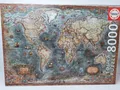 Produktbild: Puzzle Historical World Map 8000 Teile Educa Puzzle 18017 | Schneller Versand