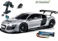 Produktbild: Tamiya 300058749 1:10 RC Audi R8 LMS 2008 TT-02 Chassis Glattbahner Komplett Set