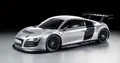Produktbild: Tamiya Audi R8 LMS 2008 Bausatz TT-02 1:10 RC Auto 4WD Chassis Elektromotor