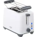 Produktbild: Adler AD3216 Toaster 1000W mit Brötchenaufsatz und Krümelschublade - Weiß