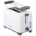 Produktbild: Adler Toaster weiß  750 Watt Brötchenaufsatz Auftaufunktion AD 3216