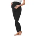 Produktbild: Be Mammy Umstandsleggings Lang Damen Umstandshose BE20-230 (1-tlg) aus Baumwolle schwarz S
