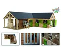 Produktbild: Kids Globe Globe Horse Corner Stall mit 3 Kisten und Aufbewahrung