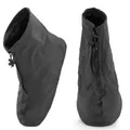 Produktbild: MidGard wasserdichte Überschuhe, Schuhüberzieher für Regen Schnee Outdoor, rutschfest und wiederverwendbar Gr. XL