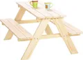 Produktbild: Pinolino Nicki 201016 Gartenmöbel-Set Fichte Natur
