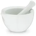 Produktbild: Mörser mit Stössel Paco Porzellan weiß 6,0cm 10,0cmØ