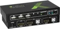 Produktbild: Techly 2x1 USB HDMI KVM Switch 4Kx2K - KVM-/Audio-Switch
