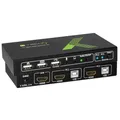 Produktbild: Techly Kvm-USB/Hdmi Switch 2 Ports Black