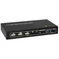 Produktbild: 8054529028696 2-port HDMI/USB KVM switch 2x1 with audio Techly