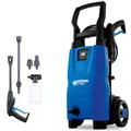 Produktbild: Nilfisk C 110.7 Bar Hochdruckreiniger + Schaumsprüher - Mini Pressure Washer für die Reinigung von Außenbereichen und Autowäsche (1400 W)