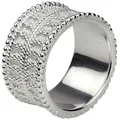 Produktbild: SILBERMOOS Silberring Ring mit doppeltem Ornamentband, 925 Sterling Silber silberfarben 54