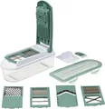 Produktbild: 5 Five Simply Smart Multi-Zerkleinerer 10-tlg. Obst- und Gemüseschneider, Kunststoff, Edelstahl, 128790