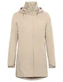 Produktbild: VAUDE Damen Regenjacke Escape Parka, wasserdichter Regen-Parka, atmungsaktiv und winddicht, linen, 48