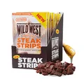 Produktbild: Wild West Steak Strips, 16 x 60g Honey BBQ Rindfleisch, Beef Jerky high Protein Trockenfleisch, Protein Snack